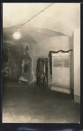 AK Eisenstadt im Burgenland, Oberberg, Josef Haydns Grabstätte in der Wallfahrtskirche