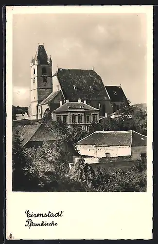 AK Eisenstadt im Burgenland, die Pfarrkirche