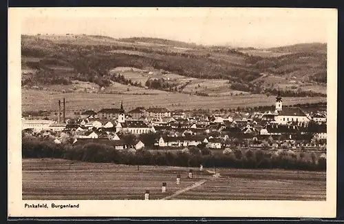 AK Pinkafeld im Burgenland, Gesamtansicht