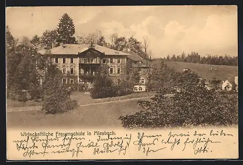 AK Miesbach, Blick zur Wirtschaftlichen Frauenschule