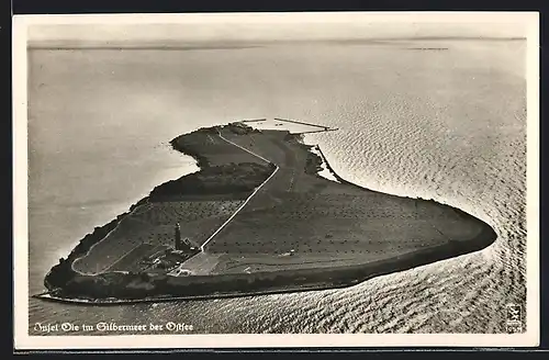 AK Insel Oie /Ostsee, Gesamtansicht