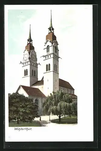 AK Winterthur, Kirche mit Anlagen