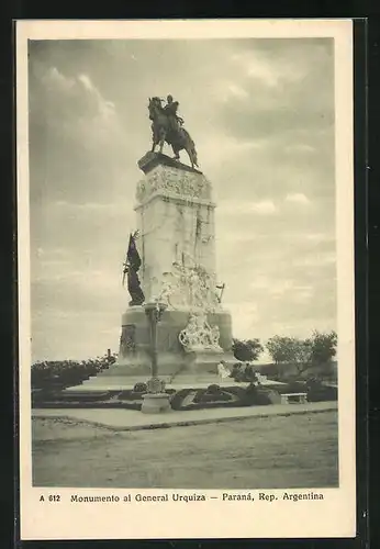 AK Parana, Monumento al General Urqiza