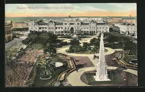 AK Buenos Aires, Plaza de Mayo y casa de Gobierno