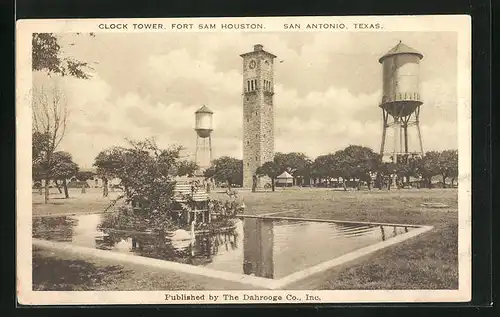 AK San Antonio, TX, Clock Tower, Fort Sam Houston