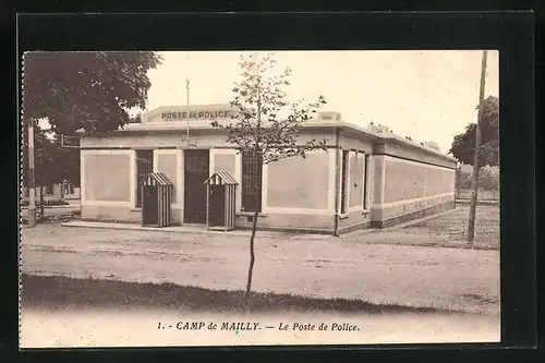 AK Mailly-le-Camp, le Poste de Police