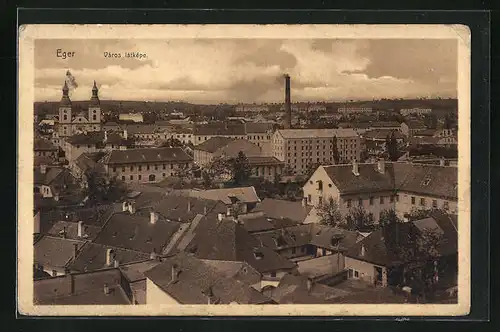 AK Eger, Blick über die Stadt