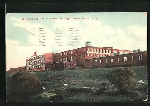 AK Batavia, NY, The Batavia and New York Wood Working Company