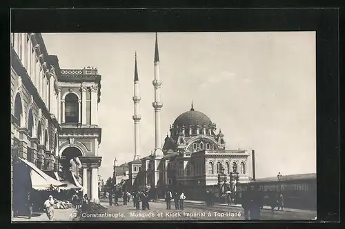 AK Constantinople, Mosquée et Kiosk Imérial à Hop-Hané
