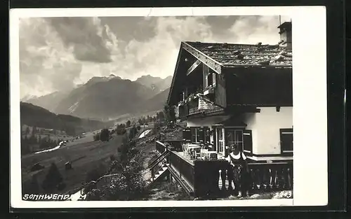 AK Steinach, Gasthaus Sonnwendalm