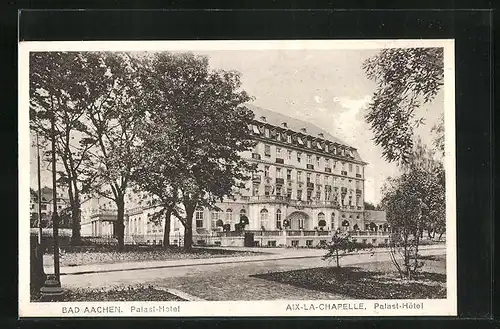 AK Aachen, Blick zum PalastHotel