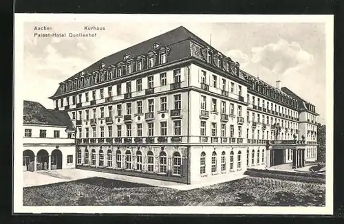 AK Aachen, Palast-Hotel Quellenhof
