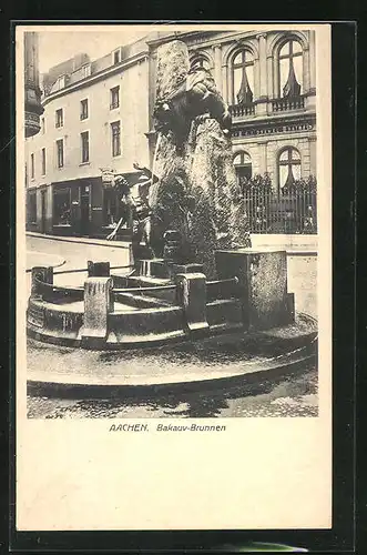 AK Aachen, Bakauv-Brunnen