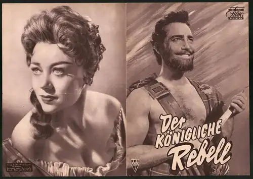 Filmprogramm DNF, Der königliche Rebell, Richard Todd, Glynis Johns, Regie Harold French