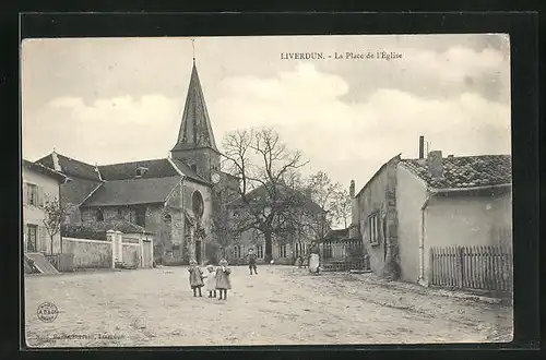AK Liverdun, la Place de l'Église
