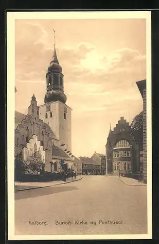 AK Aalborg, Budolfi Kirke og Posthuset