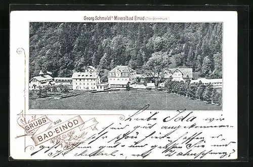 AK Dürnstein, Georg Schmalzl's Mineralbad
