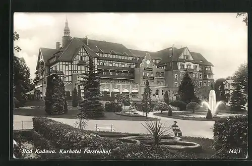 AK Bad Kudowa, Kurhotel Fürstenhof