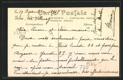 AK Esbly, Monument Berthault