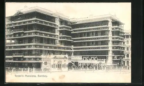 AK Bombay, Green`s Mansions