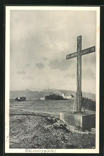 AK Gipfelkreuz auf der Gaisbergspitze