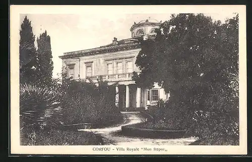 AK Corfou, Villa Royale Mon Repos