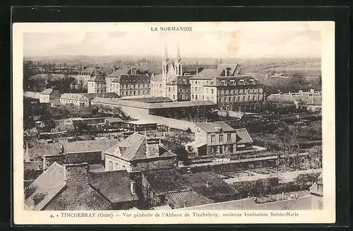 AK Tincherbray, Vue géne'rale de l`Abbaye de Tinchebray, Ancienne Institution Sainte-Marie