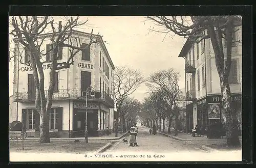AK Vence, Avenue de la Gare