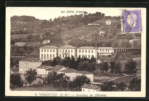 AK Vallauris, Quartier de l'`Hopital