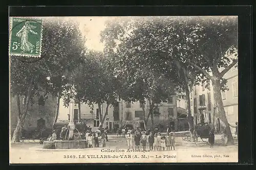 AK Le Villars-du-Var, La Place