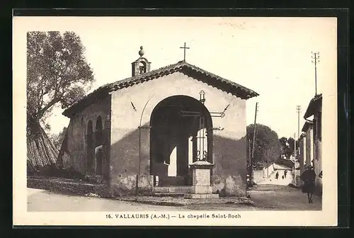 AK Vallauris, la chapelle Saint-Roch