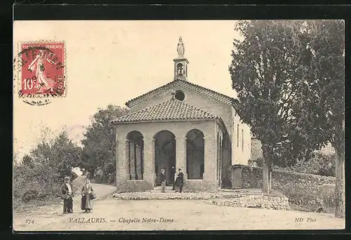 AK Vallauris, Chapelle Notre-Dame