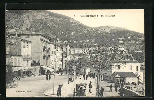 AK Villefranche, Place Carnot