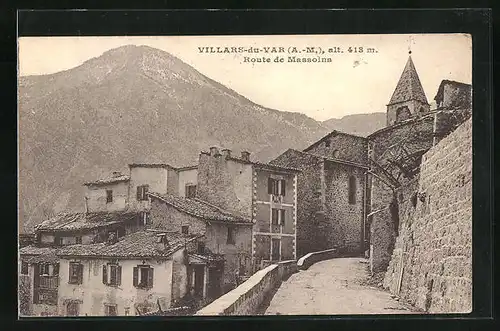 AK Villars-du-Var, Route de Massoins