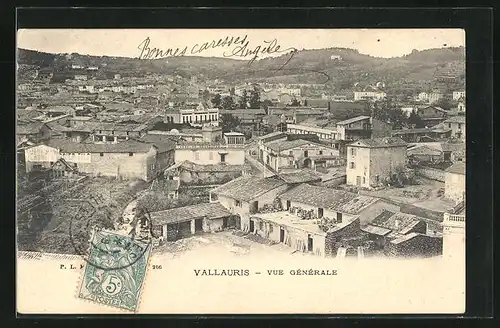 AK Vallauris, Vue Generale