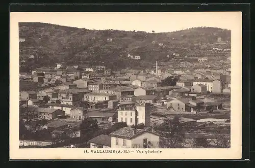 AK Vallauris, Vue générale