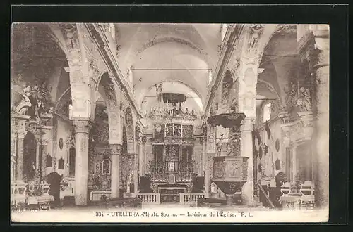 AK Utelle, Interieur de l`Eglise