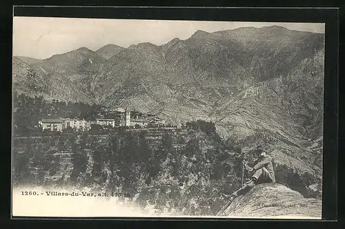 AK Villars Sur Var, Vue Generale