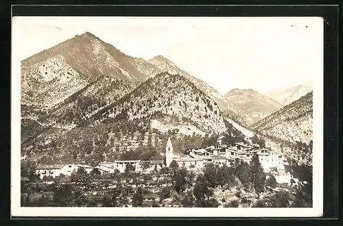 AK Villars-sur-Var, Colline de Saint-Jean, Vue Generale