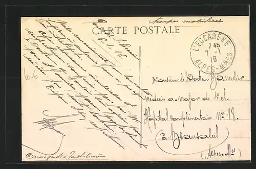 AK Touet-de-L`Escarene, Vue Generale