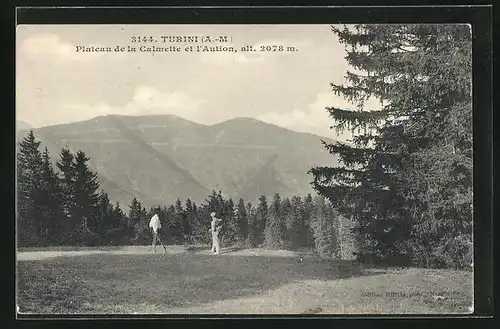 AK Turini, Plateau de la Calmette et l`Aution