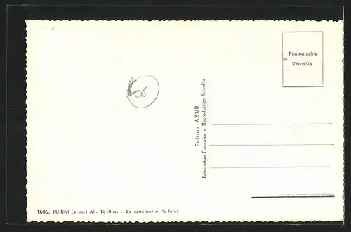 AK Turini, Le carrefour et la foret