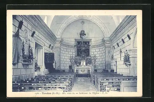 AK Toudon, Interieur de l`Eglise