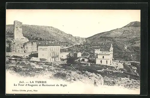 AK La Turbie, Restaurant du Righi et La Tour d`Auguste