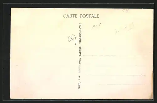 AK Villars-sur-Var, Quartiers de la Gare et Lunel