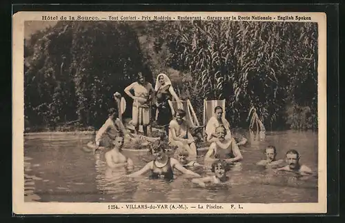 AK Villars-du-Var, Hôtel de la Source - La Piscine