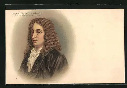 AK Jean Baptiste Racine im Portrait