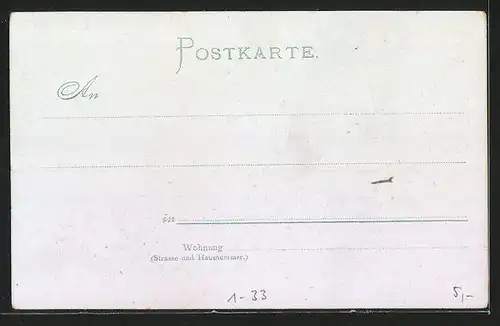 AK Kapellmeister Albert Lortzing im Portrait