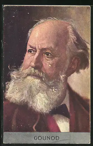 AK Portrait von Charles Francois Gounod, Komponist