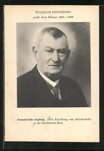 AK Wilhelm Ponndorf, prakt. Arzt